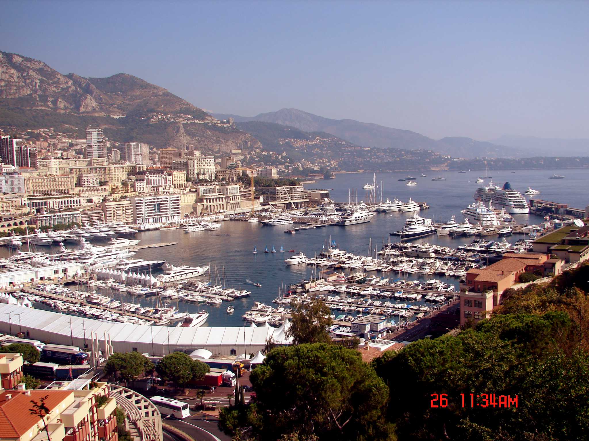 The Monaco harbor